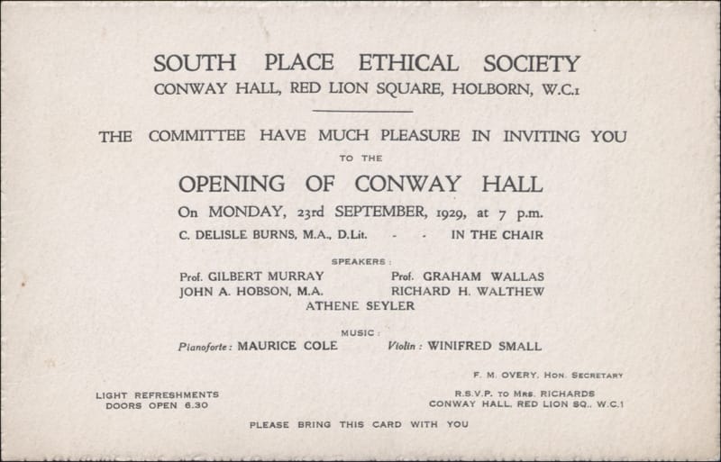 conwayhallinviteopening