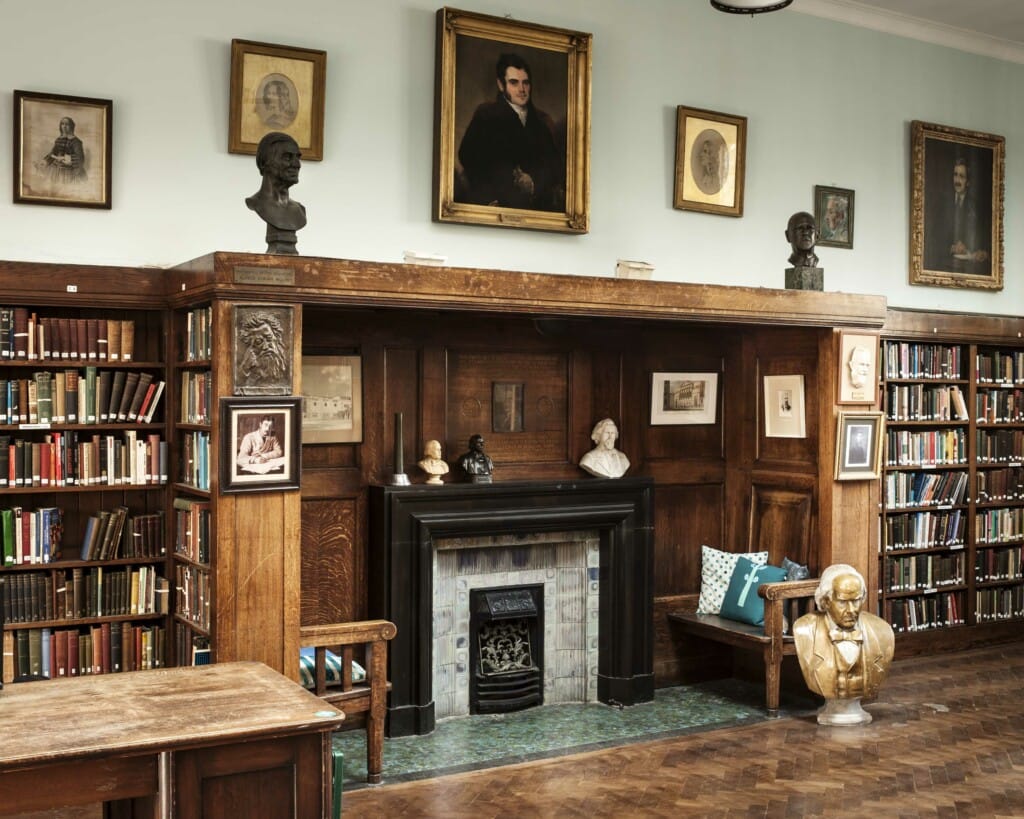 Conway Hall - Library Fireplace