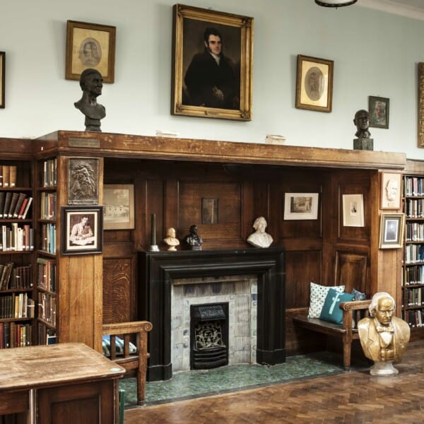 Conway Hall - Library Fireplace