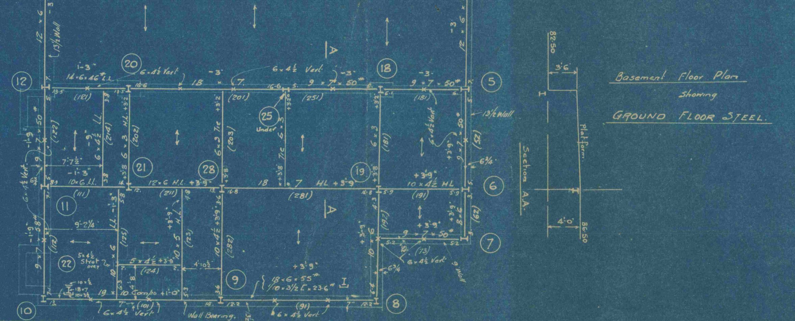 Basement blueprint