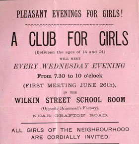A ‘pleasant evening’ for the Victorian girls of Kentish Town