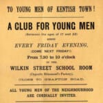 A cordial invitation to the young men of Victorian Kentish Town