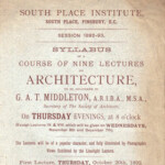 Architecture lecture - poster