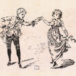 Late Victorian advertisement for children’s parties