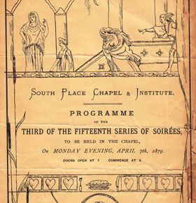 The South Place Chapel - poster