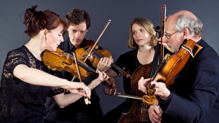 Simon Wallfisch and Fitzwilliam Quartet