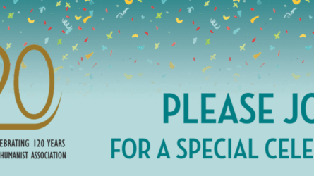 British Humanist Association – 120th birthday