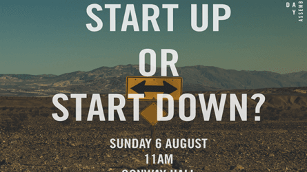 Start Up Or Start Down?