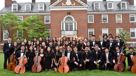 Princeton High School Orchestra (USA): Concert for Unicef