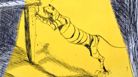 Yellow Lioness & Others by Jamie Boyd