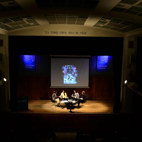 A talk in the Main Hall