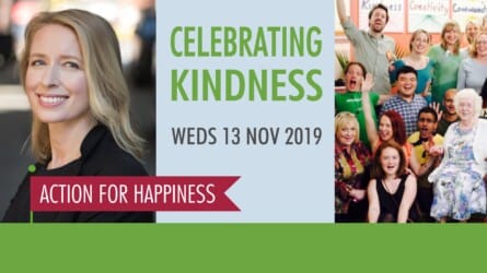 Celebrating World Kindness Day – with Dr Kelli Harding & The Museum of Happiness