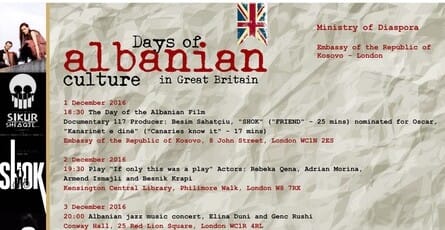 Albanian Culture Days