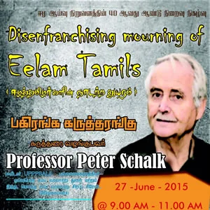 Disenfranchising Mourning of Eelam Tamils