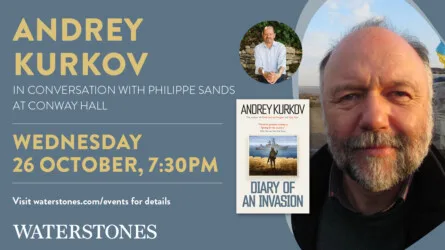 Andrey Kurkov in conversation with Philippe Sands